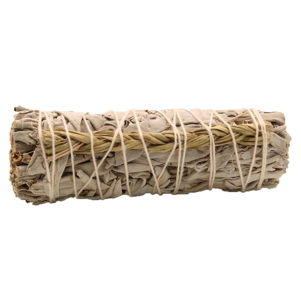 Smudge 10cm - White Sage and Sweet Grass