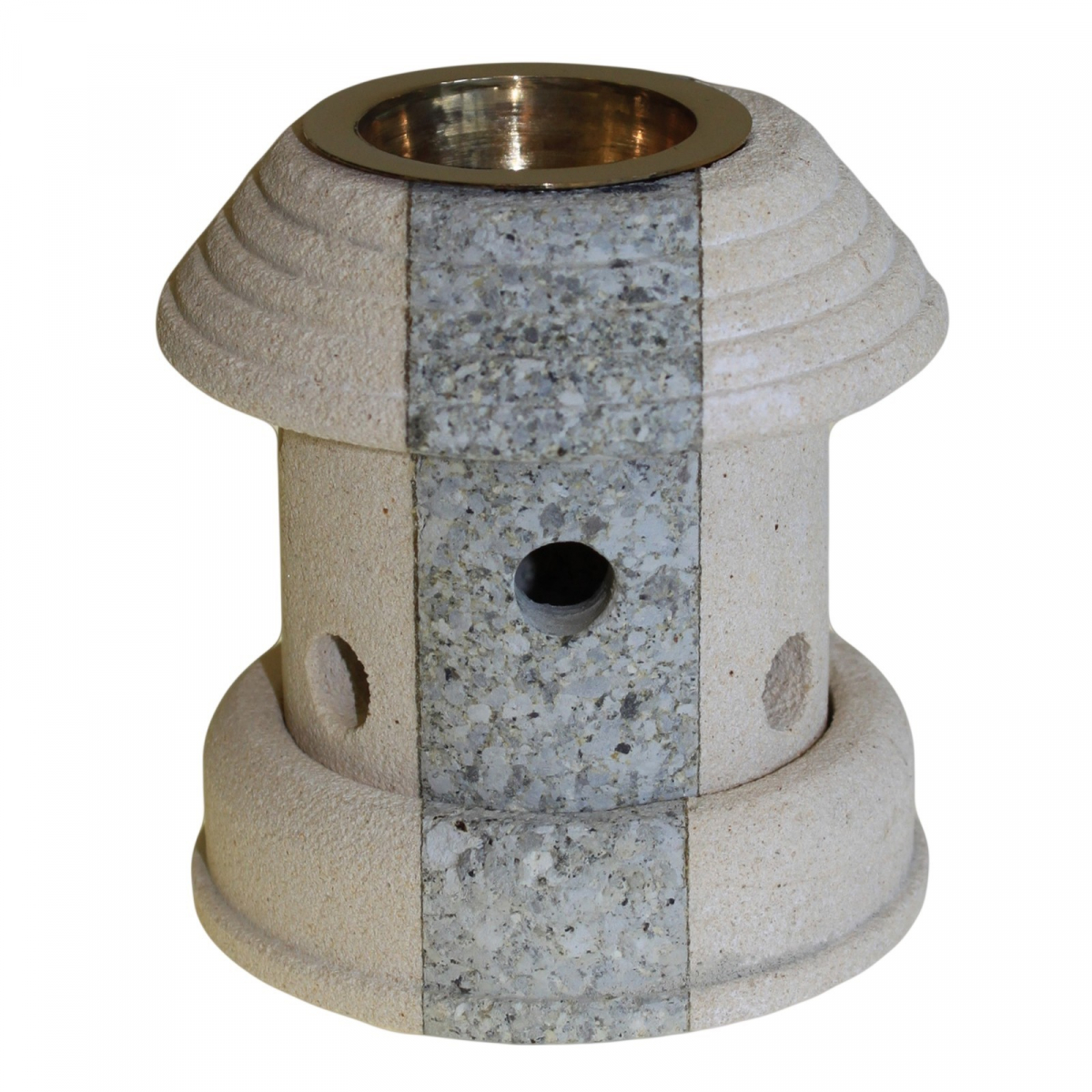 Stone Aroma Lamp - Combo Candle Holder
