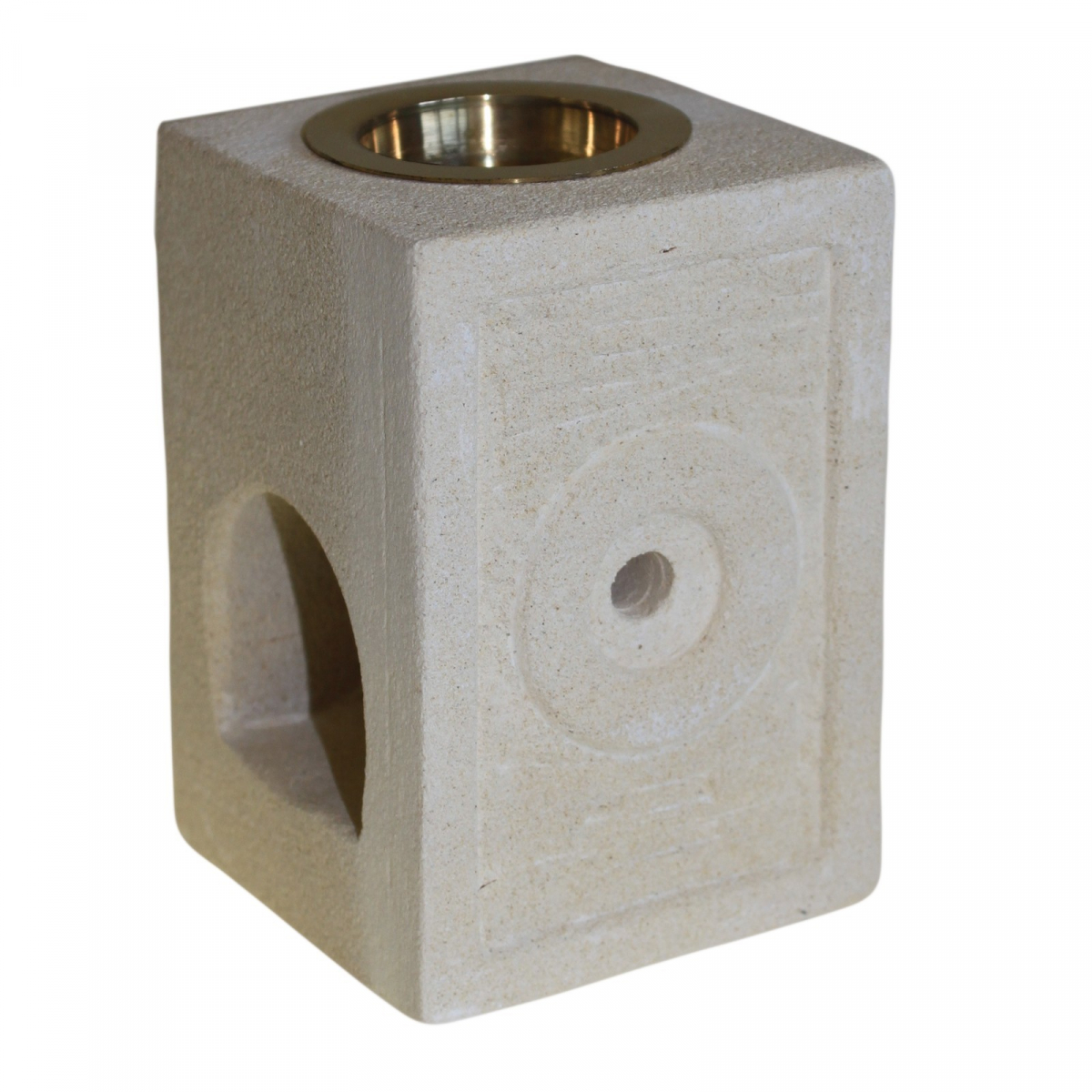 Stone Aroma Lamp - Moorish Motif