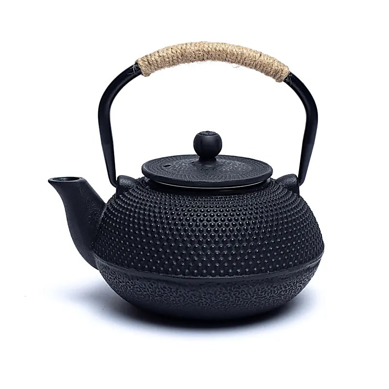 Tetsukyusu Enamelled Kettle 0.6 l Black