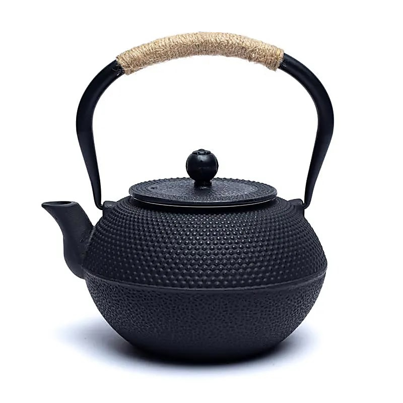 Tetsukyusu Enamelled Kettle 1.2 L Black