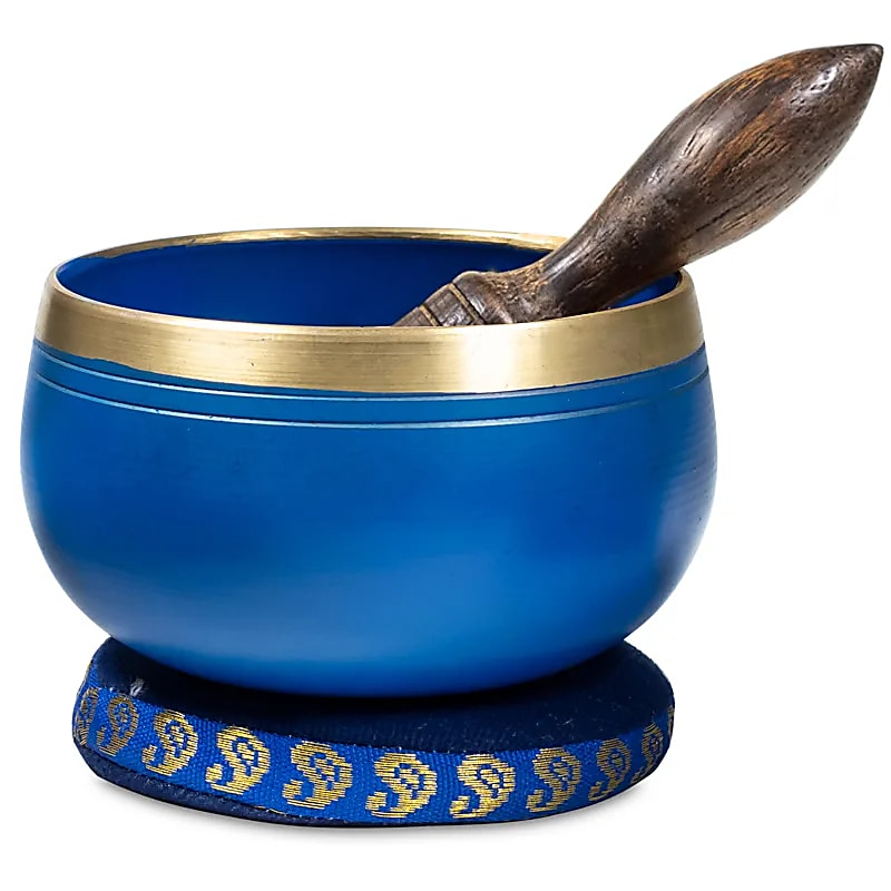 TIBETAN BOWL AGNYA - (third eye) CHAKRA - dark blue 220G