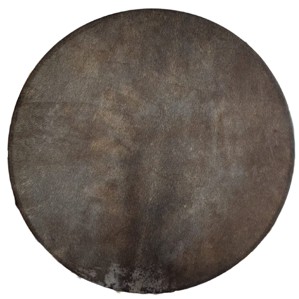 Tunable Shamanic Drum 46 cm Willow – Deer Hide – with Energy Stone – Petrovič Drums