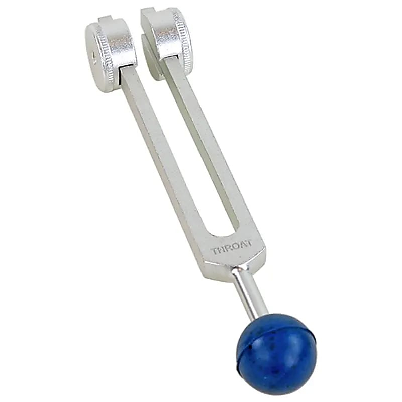 Tuning Fork with Weight - 5th Chakra (Throat / Vishuddha) 141.27 Hz - 10 cm