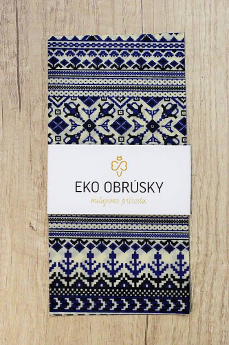 Waxed Eco Napkin Rosebud 19x28cm