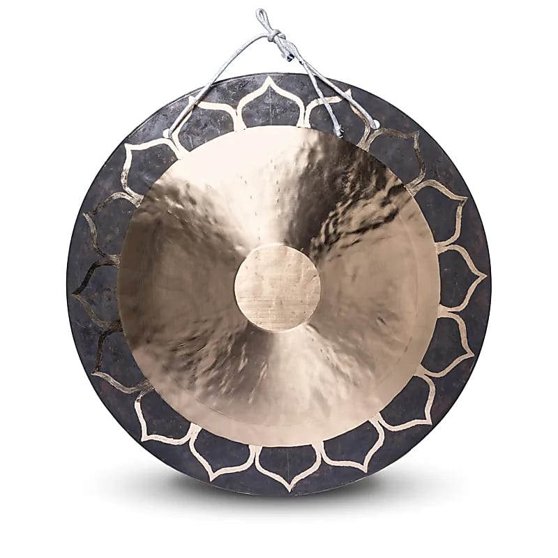 Wind Gong Lotus 55 cm - wind gong with a lotus motif