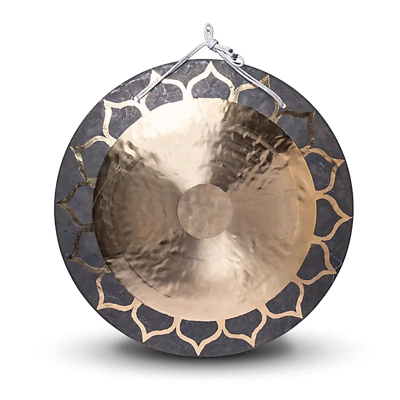Wind Gong Lotus 70 cm - wind gong with a lotus motif