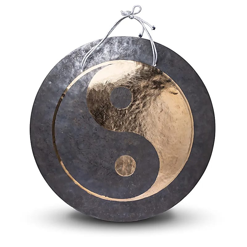 Wind Gong Yin Yang 70 cm - wind gong with a balance motif