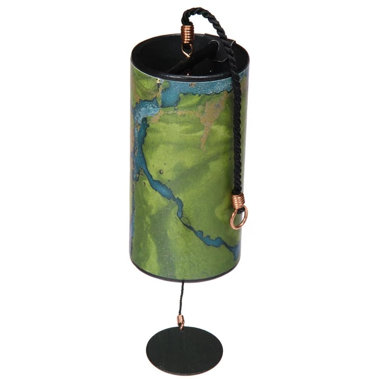 Zaphir Crystalide Wind Chime - Green