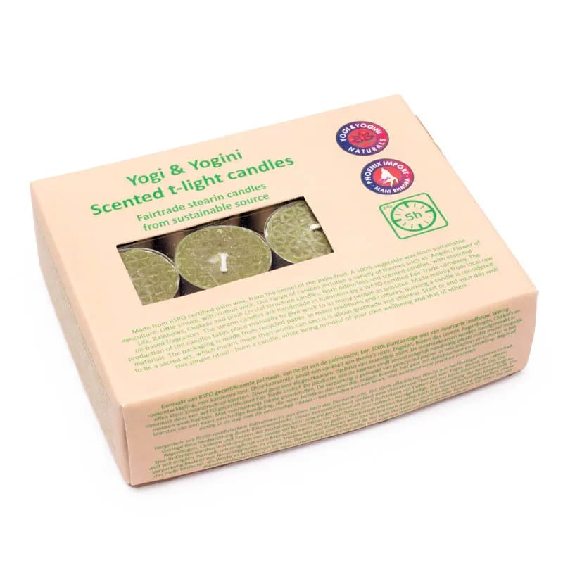 INCENSE Tea Candles, 24pcs