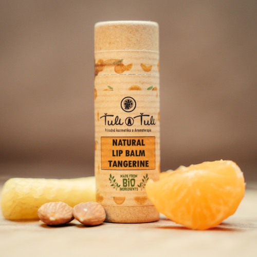 Natural Lip Balm Tangerine