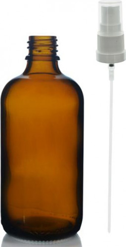 Amber Glass Spray Bottle 100 ml
