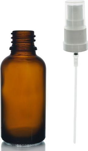 Amber Glass Spray Bottle 30 ml