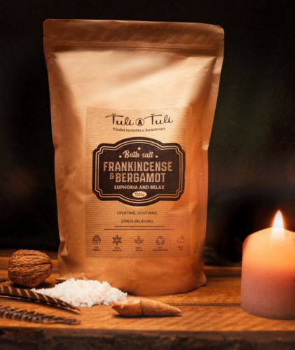Frankincense and Bergamot Bath salt Mix 0,5kg
