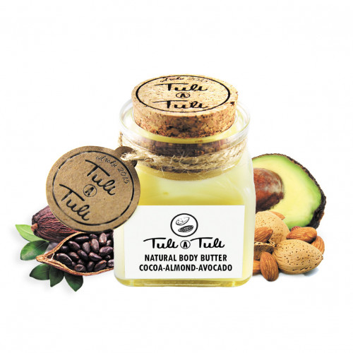 Natural Body Butter Cocoa-Almond-Avocado