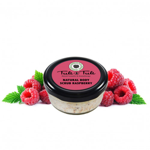 Natural Body Scrub Raspberry 50 ml