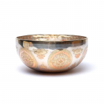 Hand-hammered Tibetan bowls with patterns